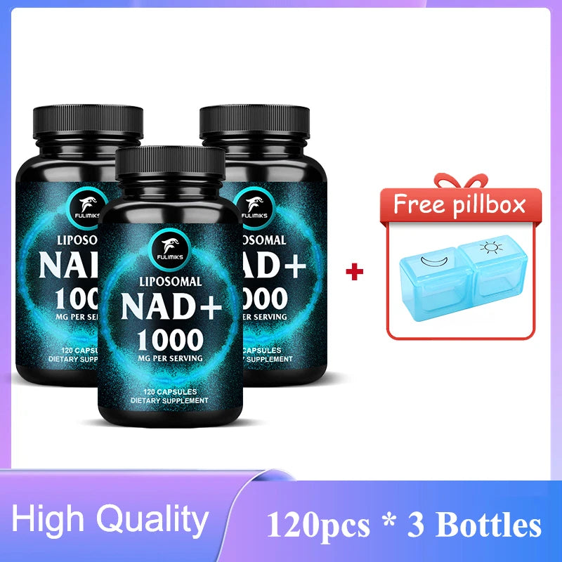 Advanced NAD+ Restoration Formula - Replenish Cellular Energy, Enhance Vitality & Support Cognitive Health, Gluten Free