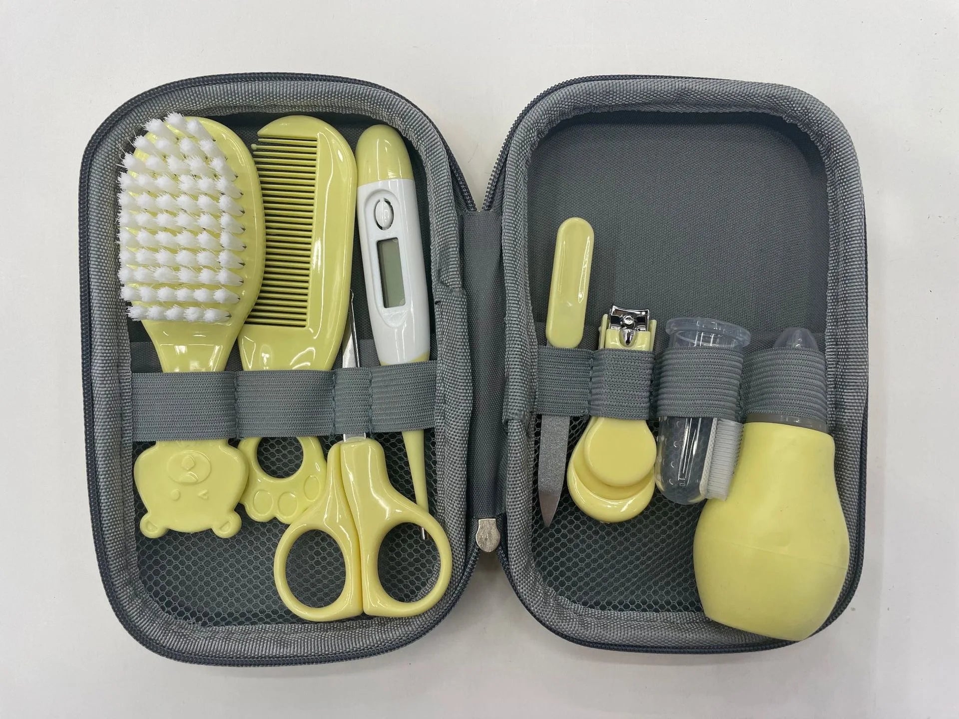 8-Piece Portable Healthcare & Grooming Kit with Case