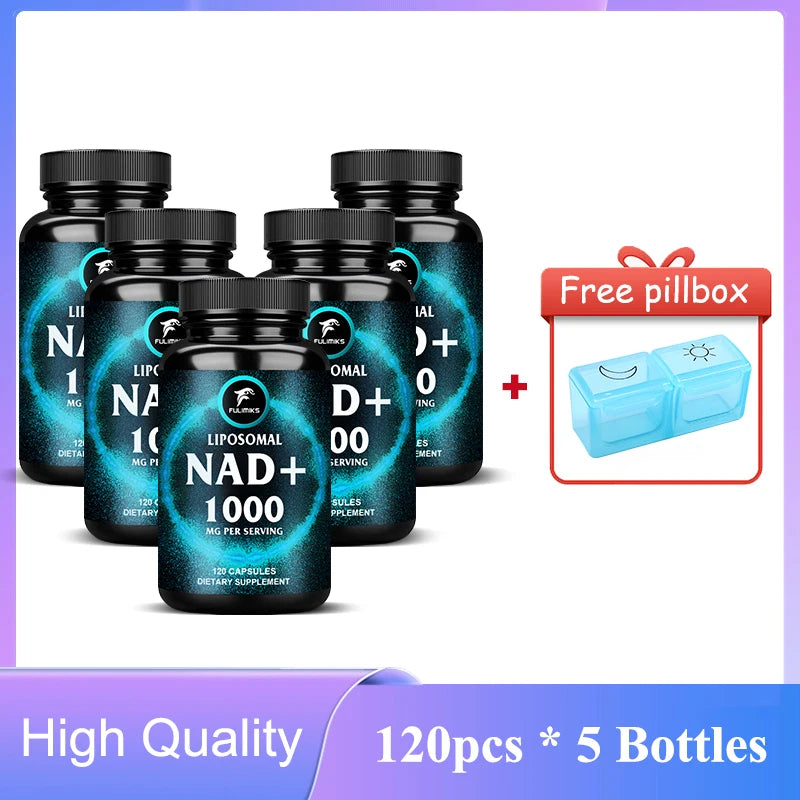 Advanced NAD+ Restoration Formula - Replenish Cellular Energy, Enhance Vitality & Support Cognitive Health, Gluten Free