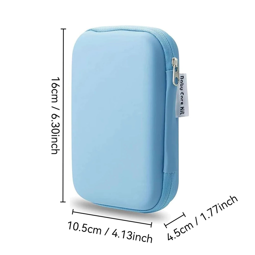 8-Piece Portable Healthcare & Grooming Kit with Case