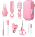 8-Piece Portable Healthcare & Grooming Kit with Case
