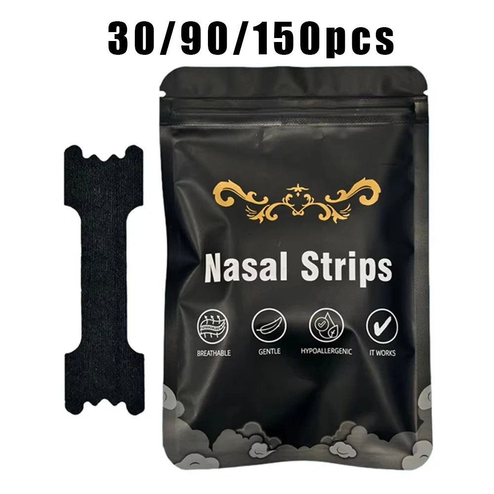 Sports Nasal Strips — Anti-Snoring Sleep Aid (30/90/150 Pack)