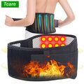 Adjustable Magnetic Therapy Back Support Belt — Lumbar Brace (M–4XL)