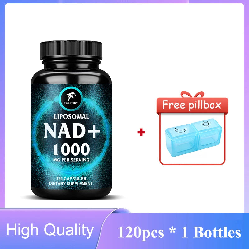 Advanced NAD+ Restoration Formula - Replenish Cellular Energy, Enhance Vitality & Support Cognitive Health, Gluten Free