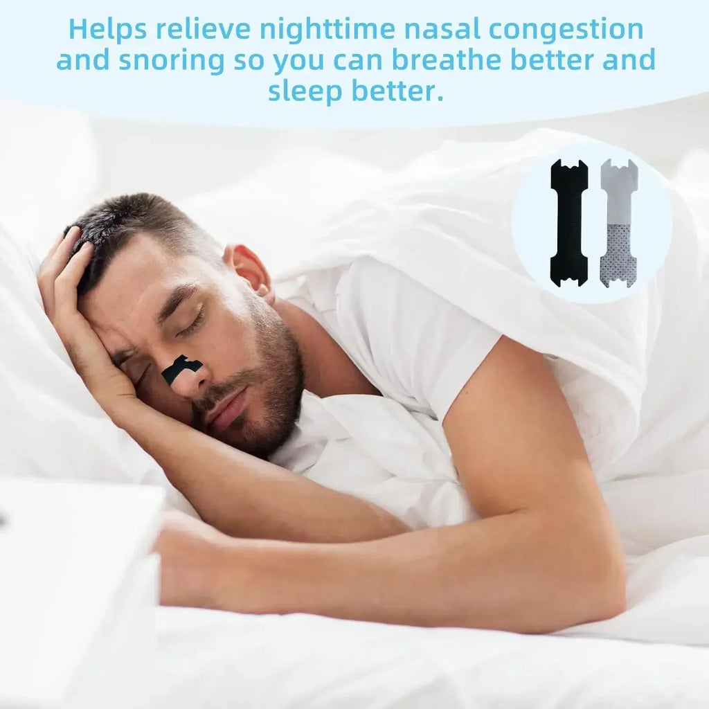 Sports Nasal Strips — Anti-Snoring Sleep Aid (30/90/150 Pack)